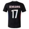 Olympique lyon Said Benrahma 17 Udebane 2024-25 - Fodboldtrøjer (S/S)